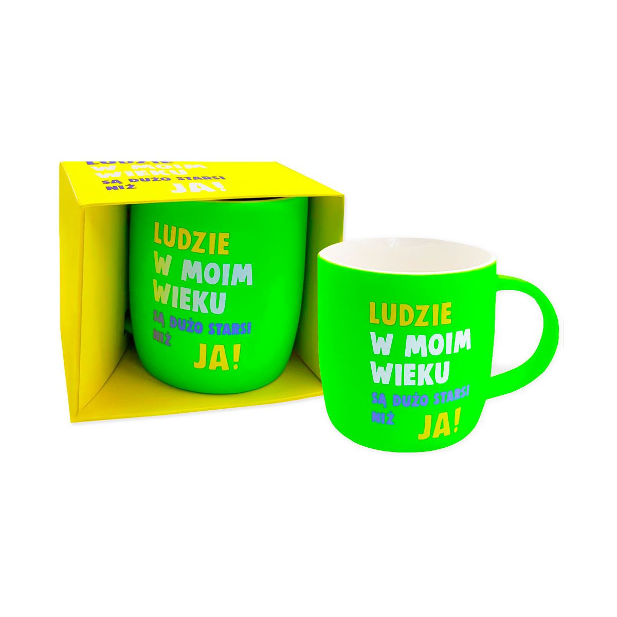 Kubek wielokrotnego użytku Kukartka KUBEK NEONOWY (5901924498469)