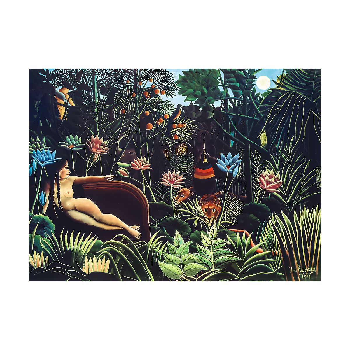 Puzzle Trefl Drewniane Sen - Henri Rousseau (20253)