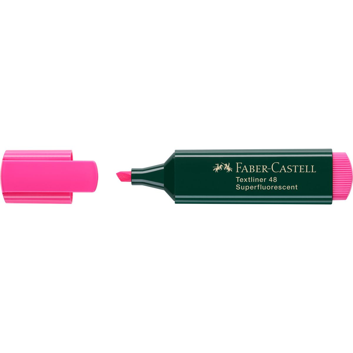 Zakreślacz Faber Castell różowy 5,2mm (154828)