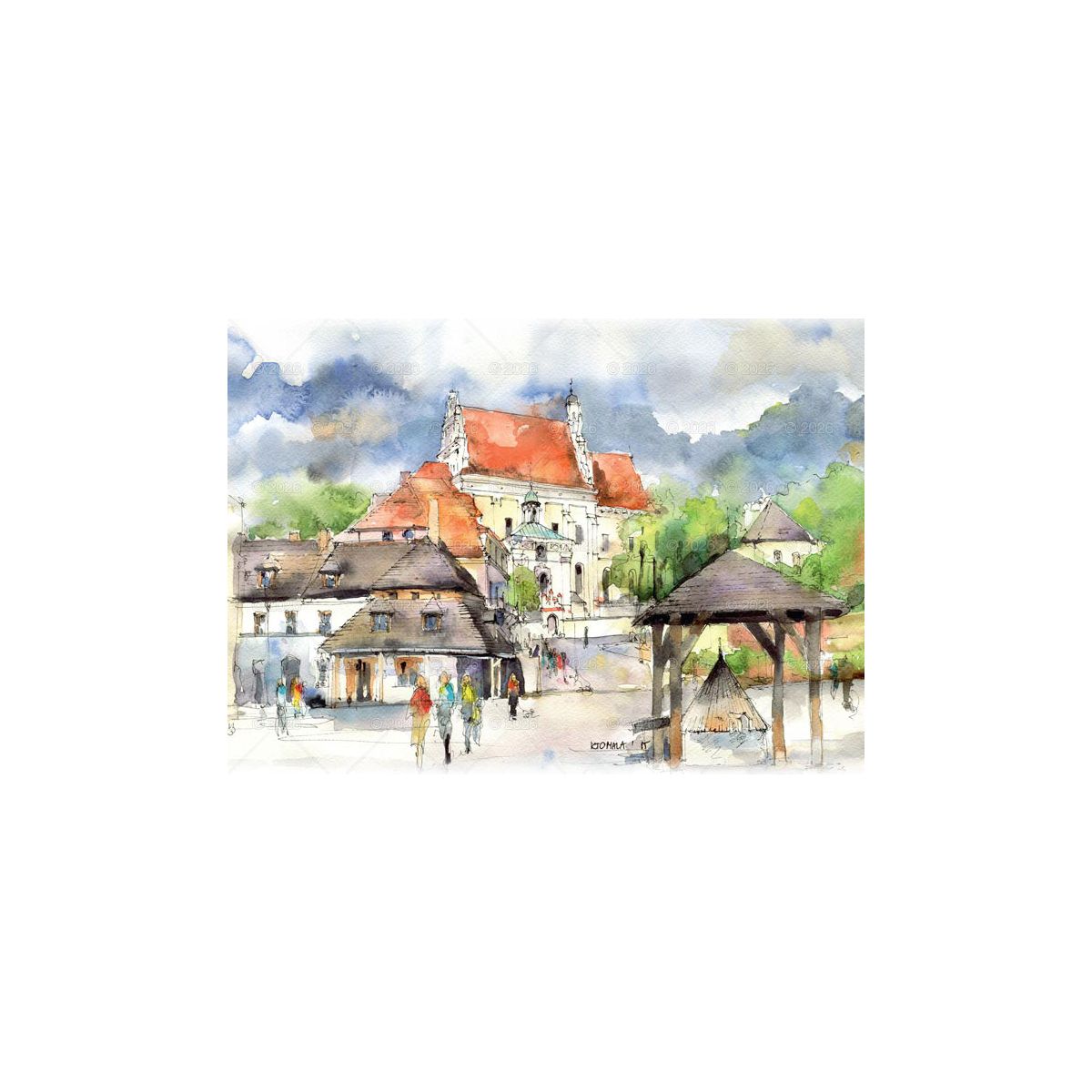Kalendarz ścienny (401000) k:2915-377 13-planszowe 320mm x 470mm Lucrum (RW06)