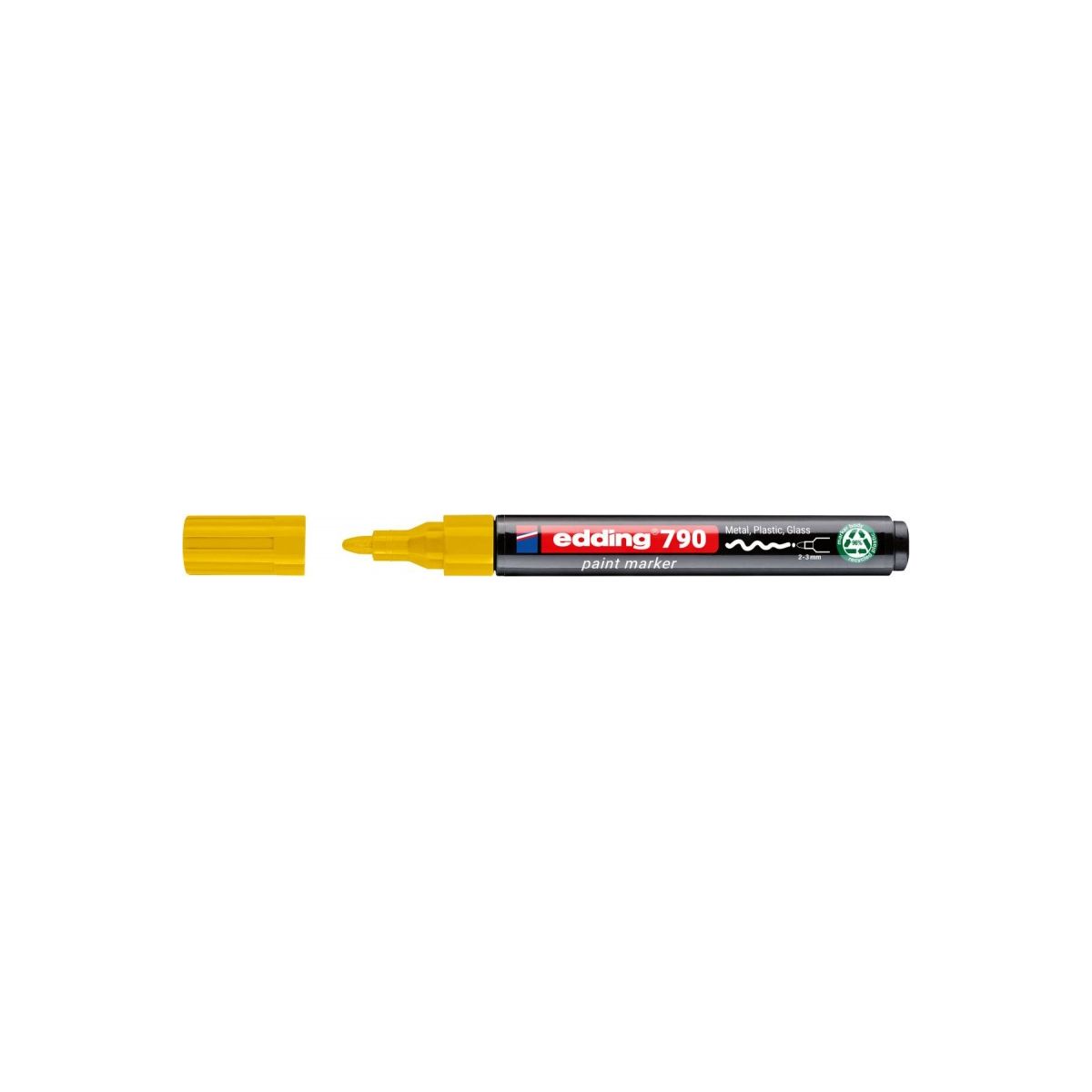 Marker olejowy Edding PCR E-790 żółty 2,0-3,0mm okrągła końcówka (ED-790PCR005)