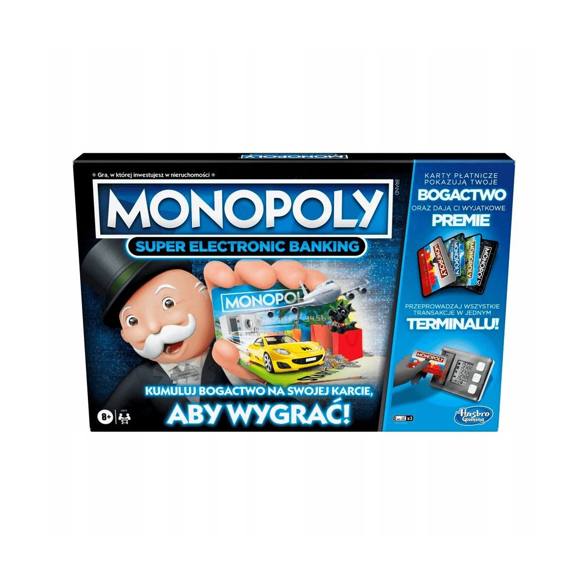 Gra planszowa Hasbro Monopoly Super Electronic Banking (E8978)