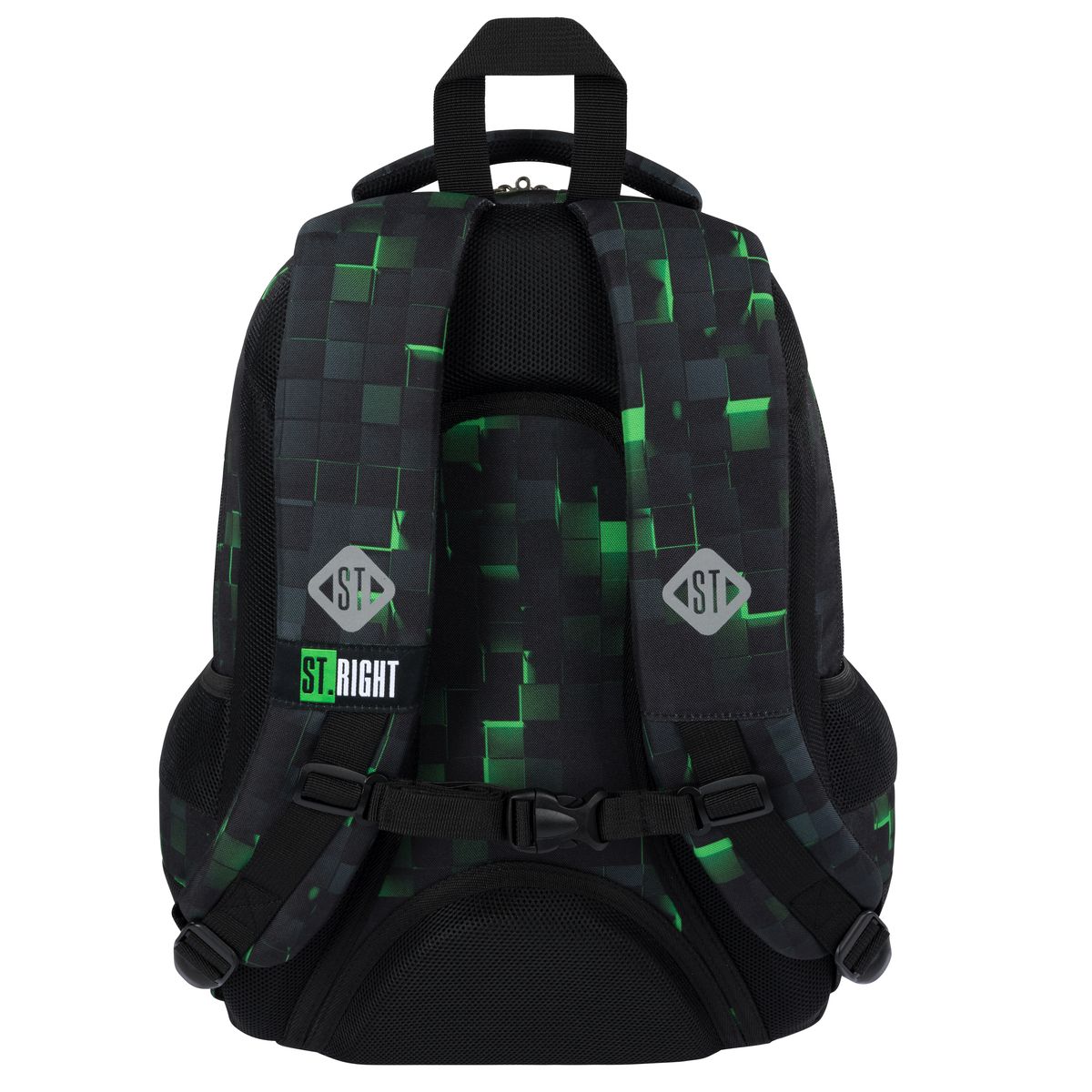 Plecak GREEN GAME 3-KOMORY St.Right (BP-77)