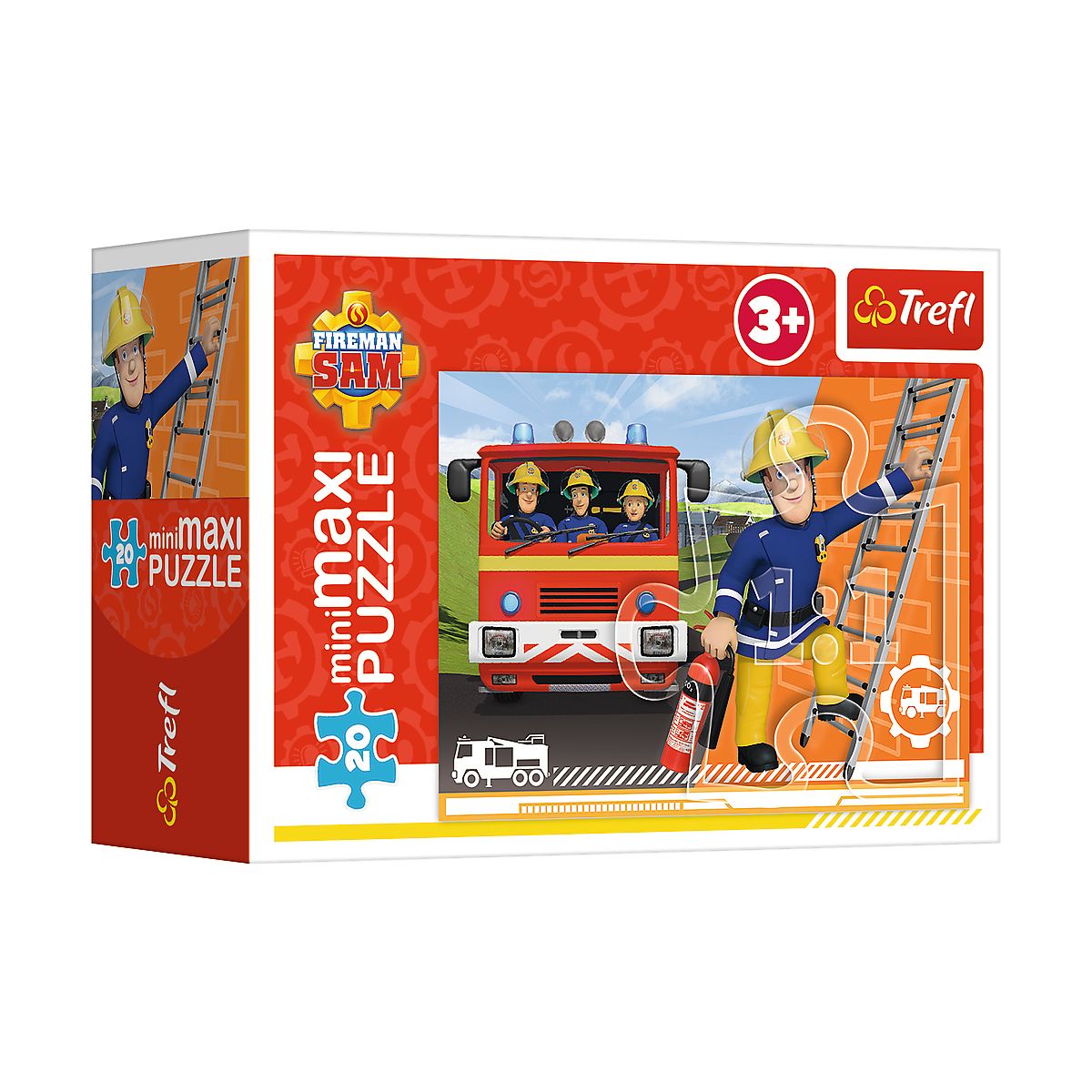 Puzzle Trefl Strażak Sam Bohaterski Strażak Sam 20 el. (56030)