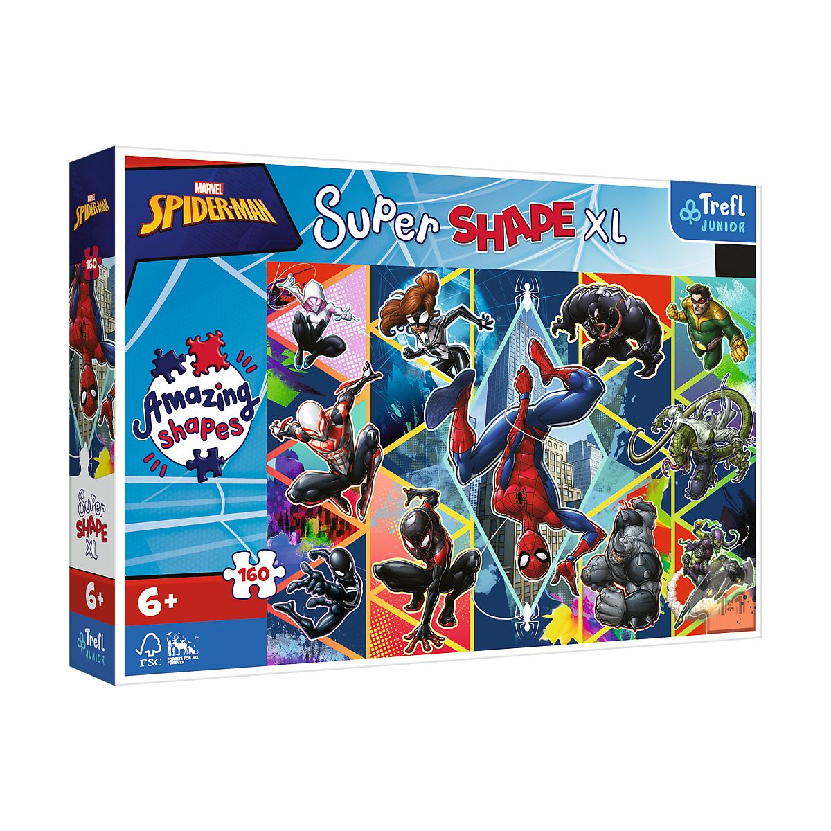 Puzzle Trefl Avengers XL Dołącz do Spidermana 160 el. (50024)