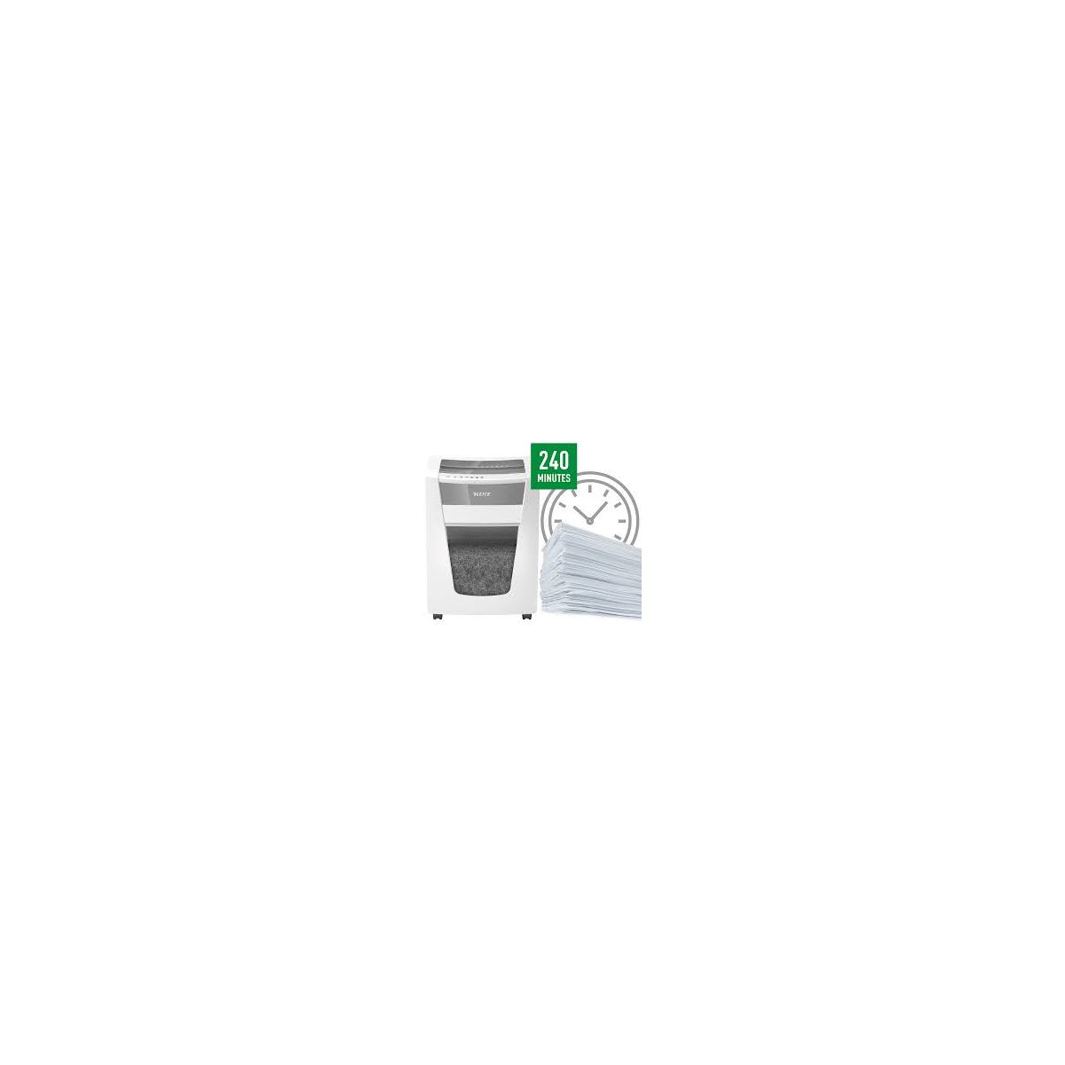 Niszczarka Leitz Office Pro P5+ szary (80040000)