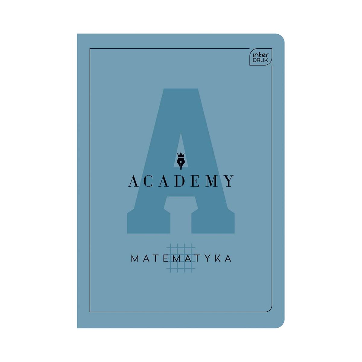 Zeszyt tematyczny ACADEMY A5 60k. 90g KRATKA Interdruk (ZE60#MATACA)