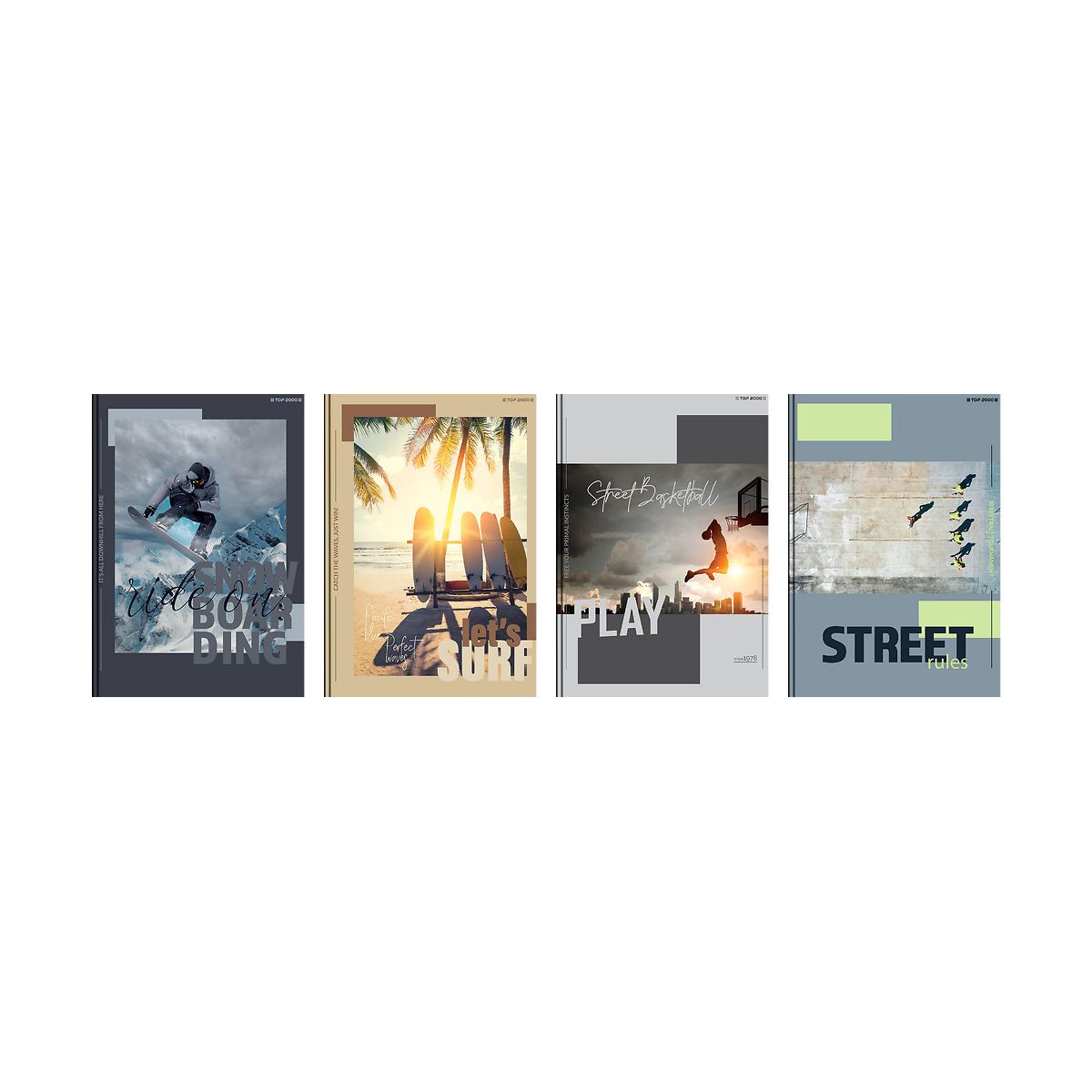 Brulion POSTER A5 96k. 70g krata Top 2000 (400181912)