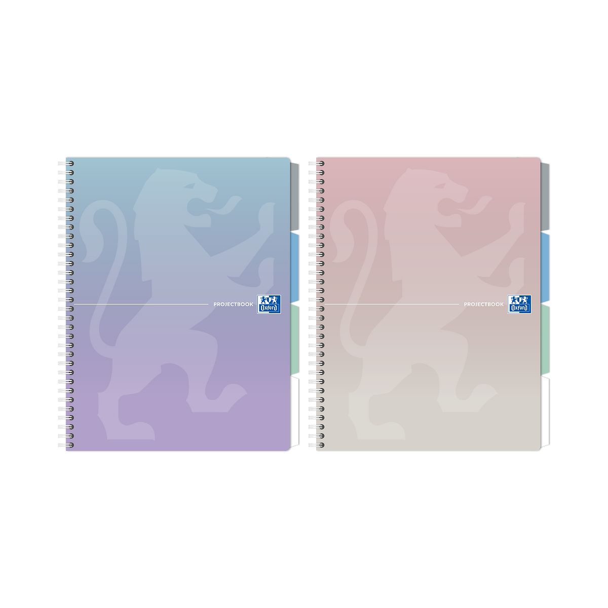 Notes (notatnik) pastel A4 80k. krata Oxford (400182938)