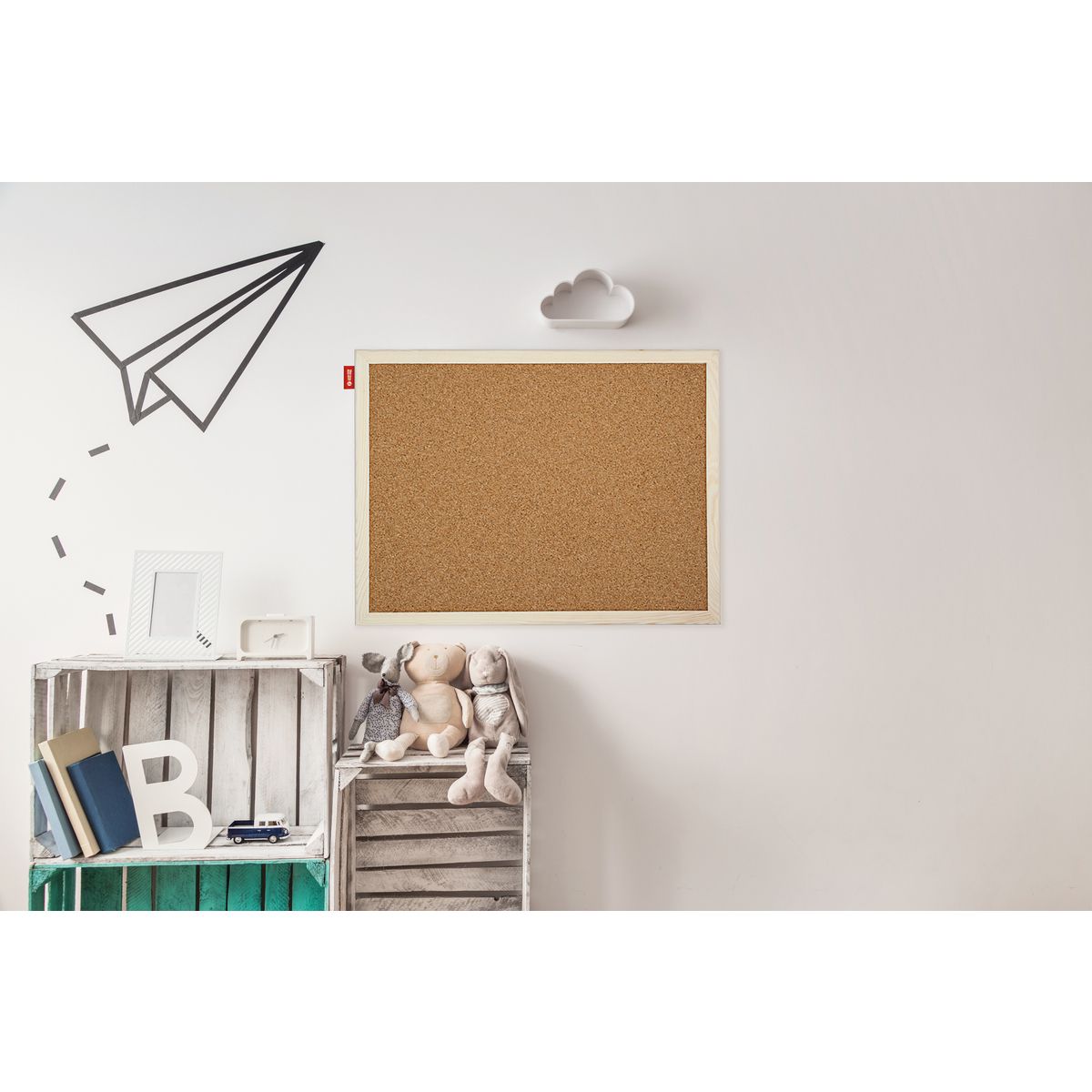 Tablica korkowa Memoboards w drewnianej ramie [mm:] 500x400 (TC54)