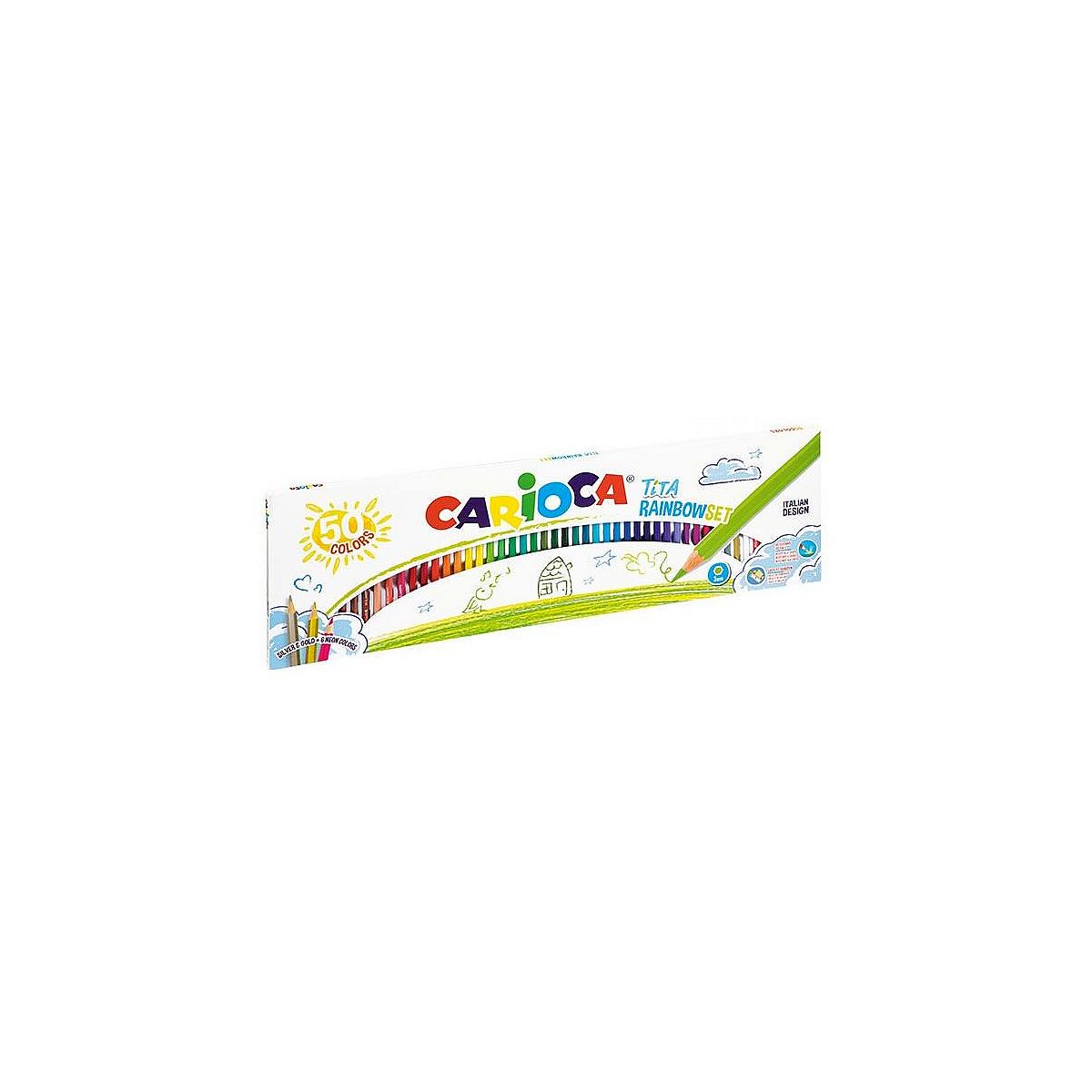 Kredki ołówkowe Tita 50 kol. Carioca (42990)