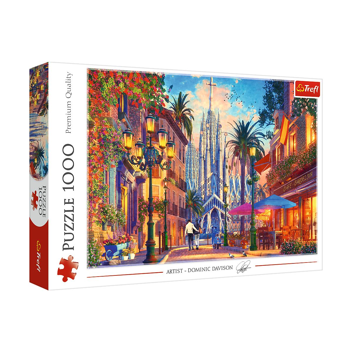 Puzzle Trefl Barcelona, Hiszpania 1000 el. (10793)