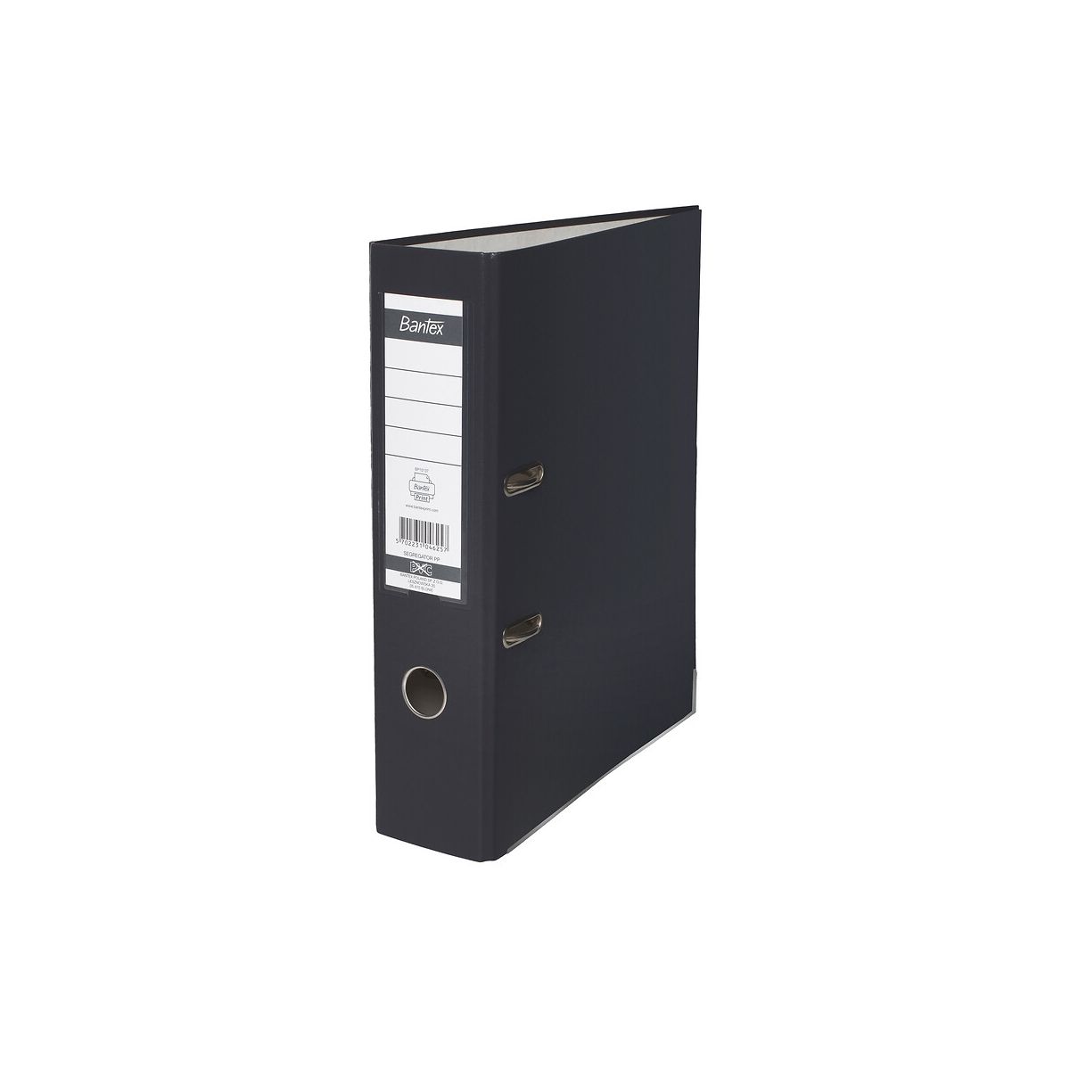 Segregator dźwigniowy ekologiczny XXL A4 80mm grafitowy Bantex (100551795)