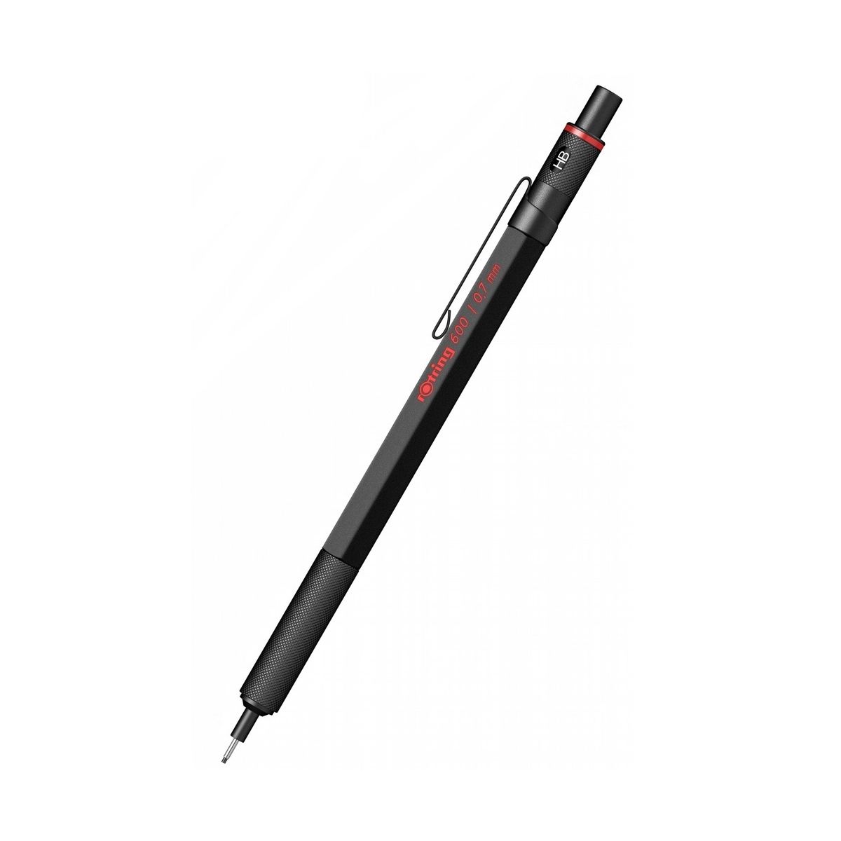 Ołówek automatyczny Rotring 600 czarny 0,7mm (1904442)