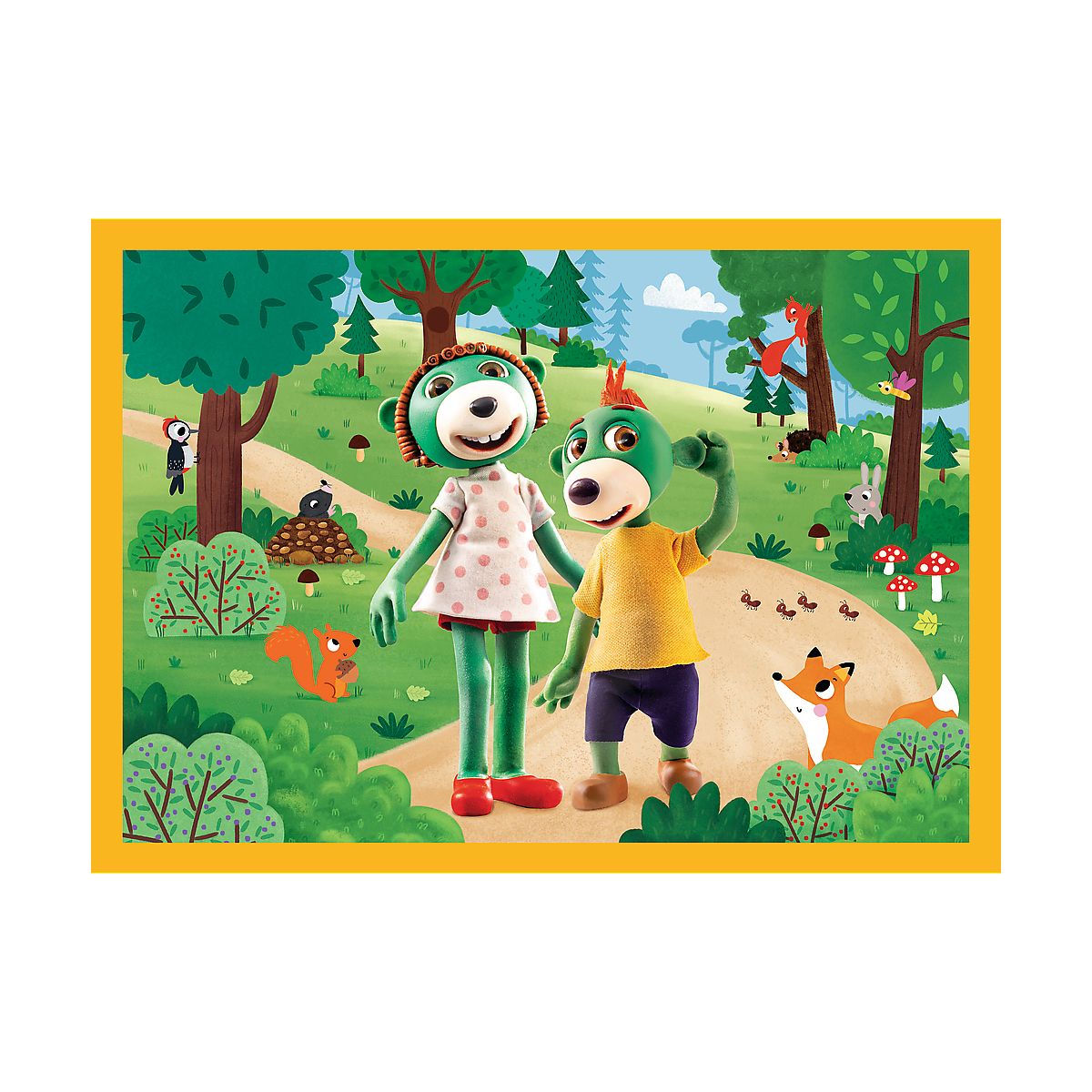 Puzzle Trefliki na wakacjach Trefl (34623)