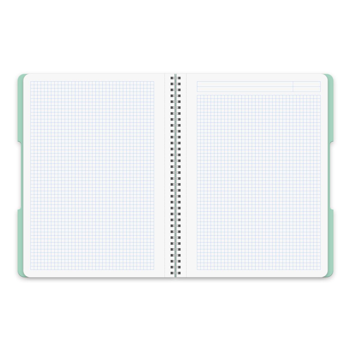 Kołozeszyt (kołobrulion) Herlitz ECO COLORS 9501452 A4 80k. kratka (400198742)