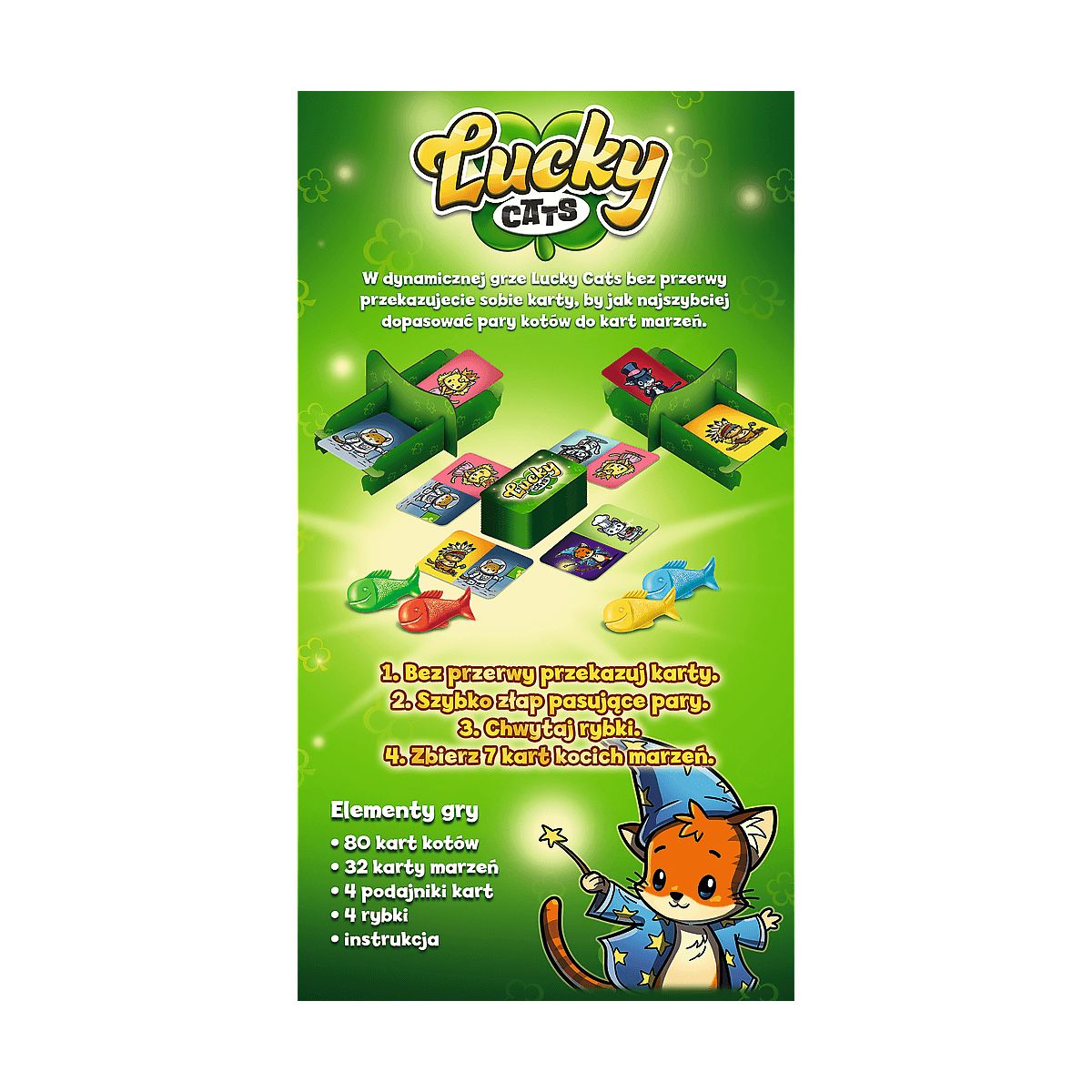 Gra planszowa Trefl Lucky Cats (02515)