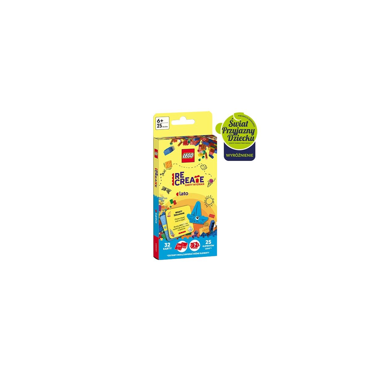 Karty Ameet LEGO® Karty Wyzwań. Lato (ACP 6606) 32 sztuk