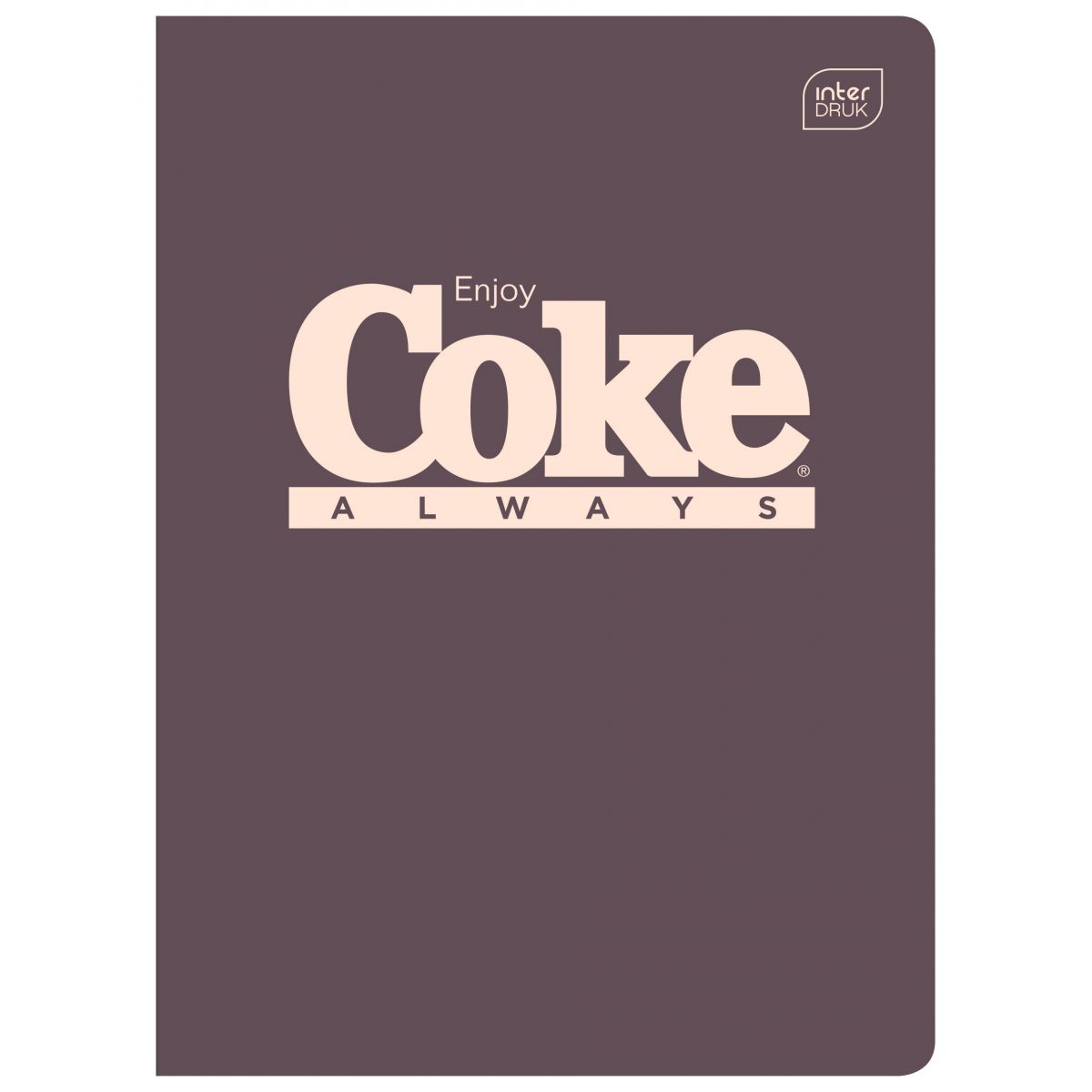 Zeszyt HYBRID COCA COLA A5 60k. 70g linia Interdruk