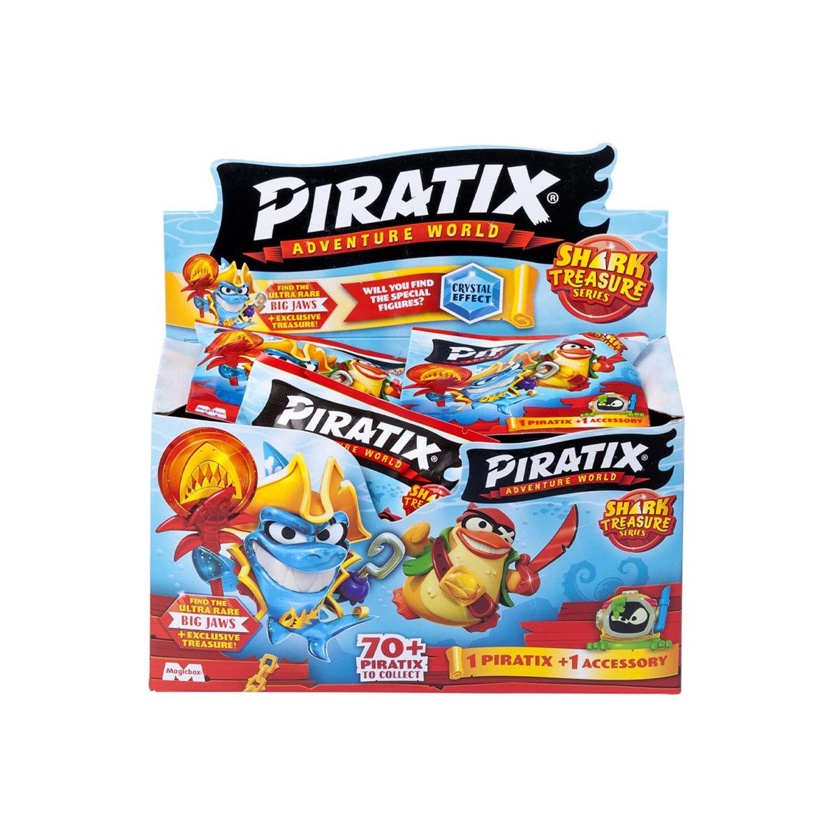 Figurka PIRATIX Shark Treasure Orbico Sp. Z O.o. (PPX2D824IN00)
