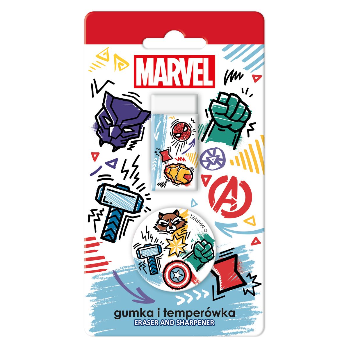 Zestaw szkolny Beniamin Avengers 2 el. (1141320)