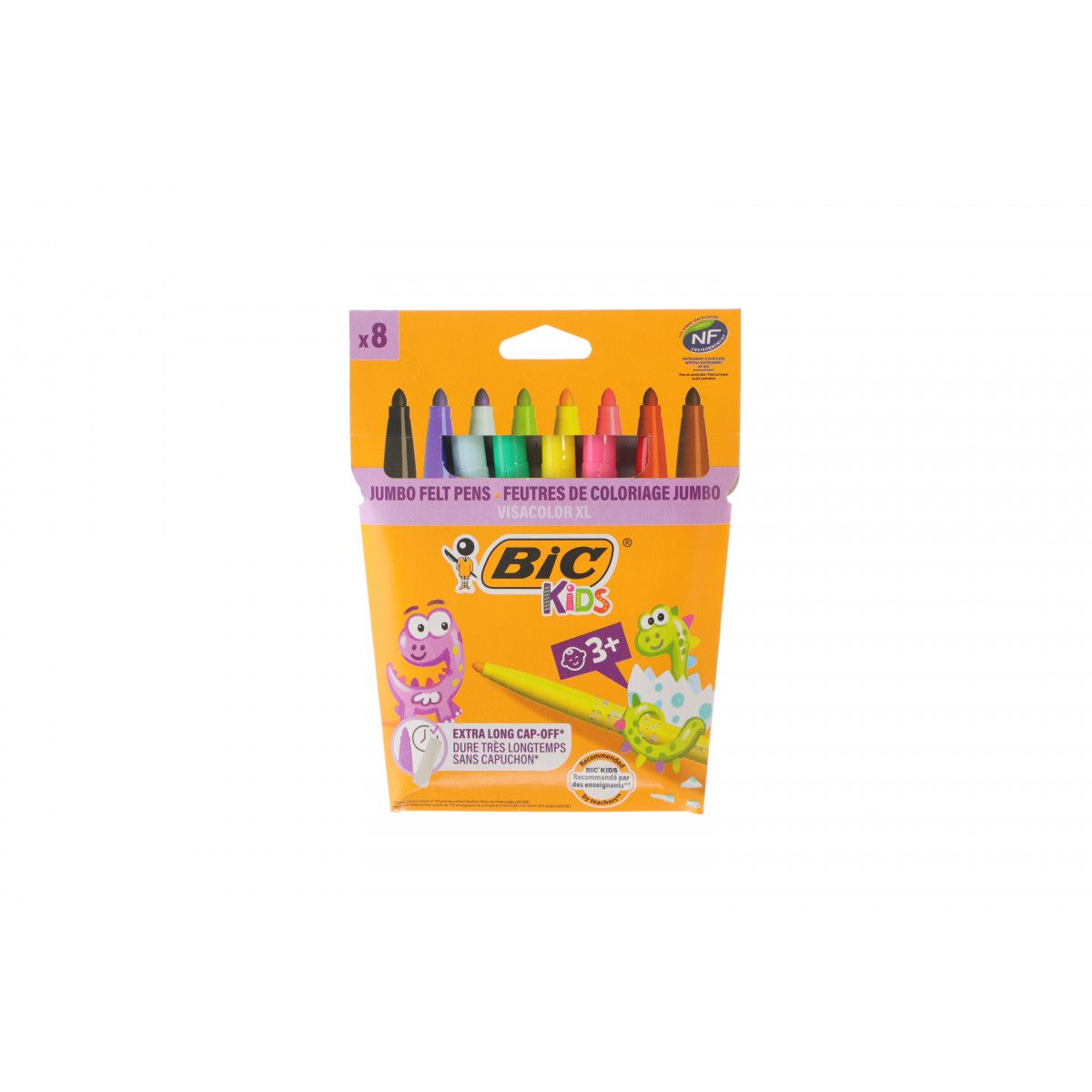 Flamaster Bic Kids 8 kol Visacolor XL 3270220010739 8 kol. (8290063)