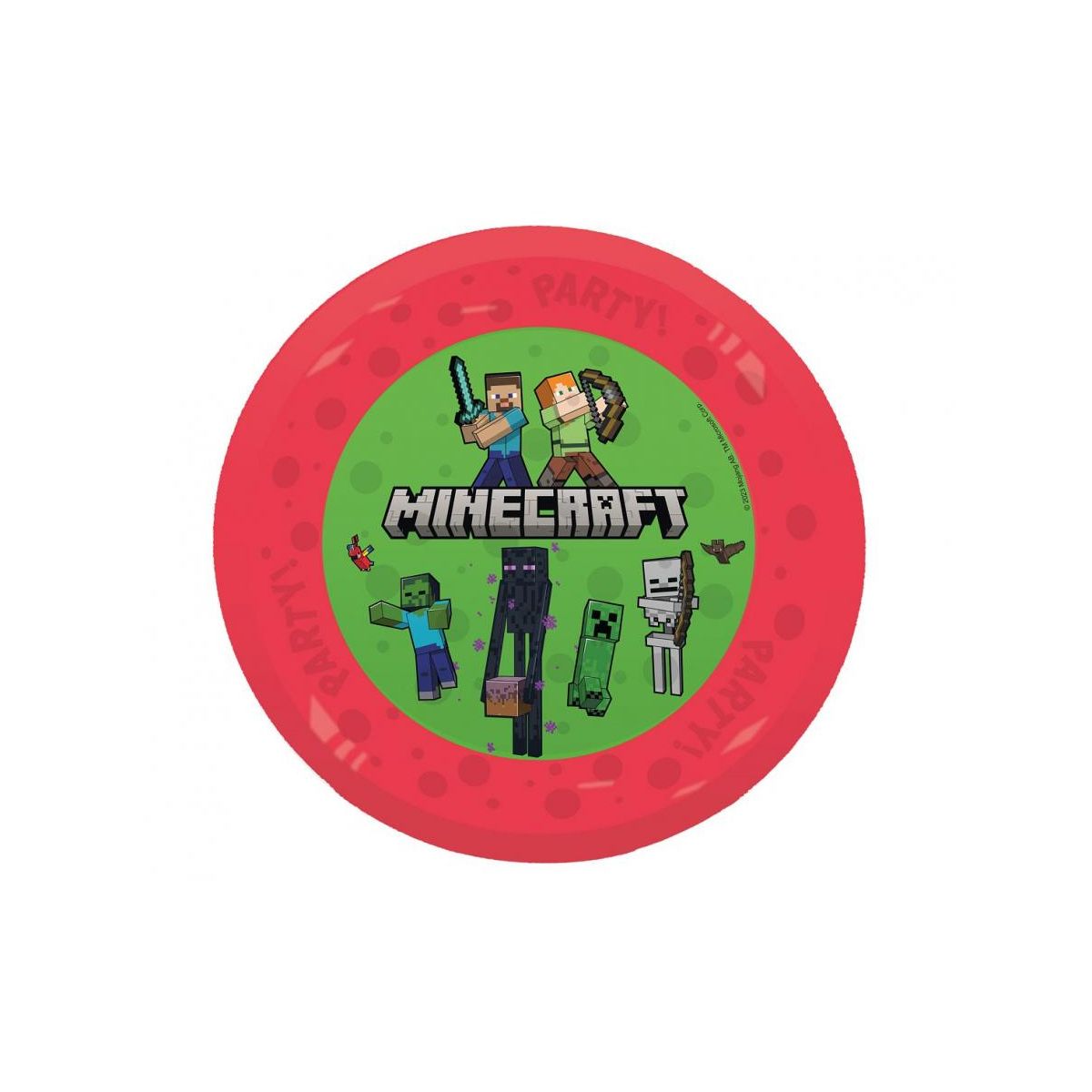 Talerz wielokrotnego użytku Godan wielokrotnego użytku 21cm Minecraft (95820)