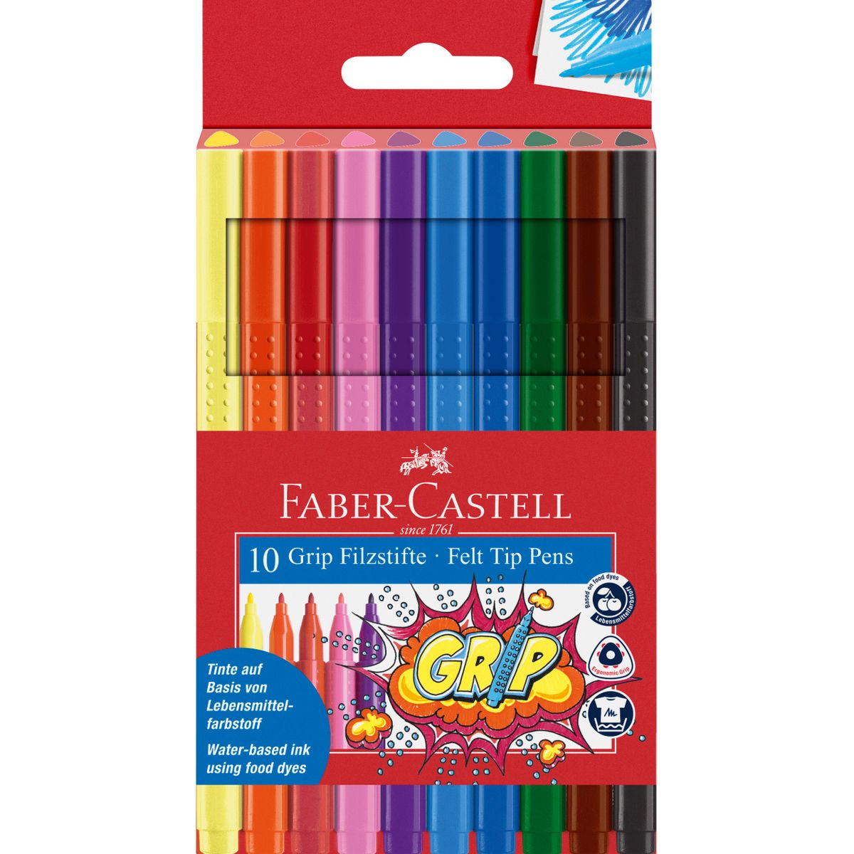 Flamaster Faber Castell 10 kol. (FC155310)