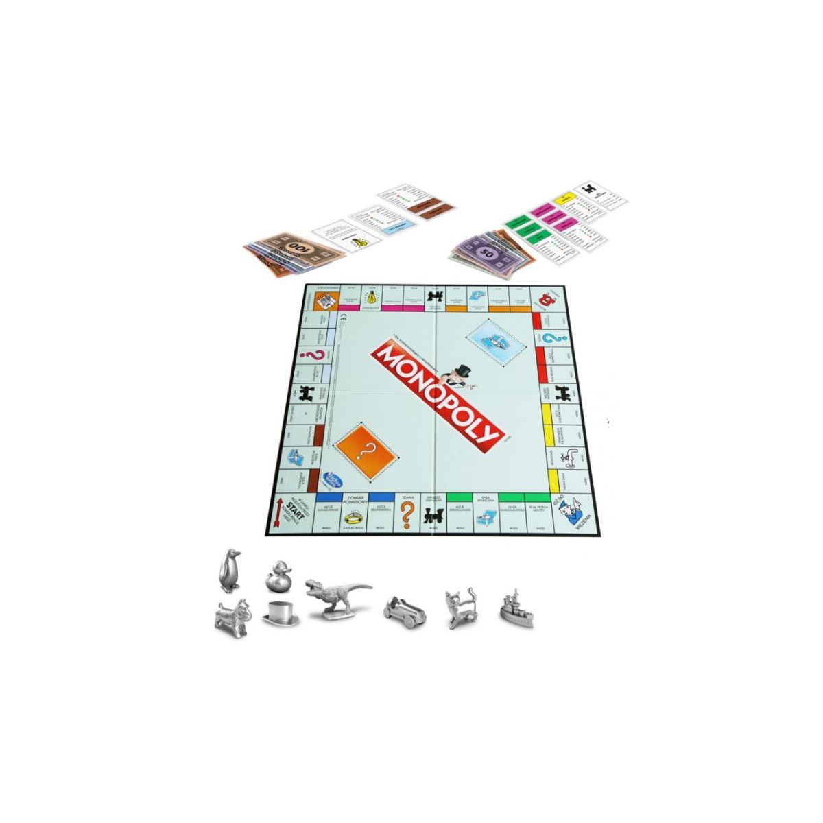 Gra planszowa Hasbro MONOPOLY NOWE PIONKI (C1009)