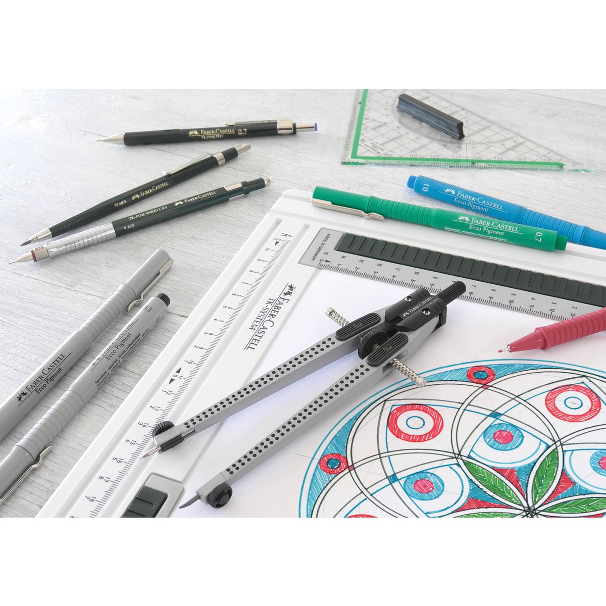 Ołówek automatyczny Faber Castell TK-FINE 9717 0,7mm (FC136700)