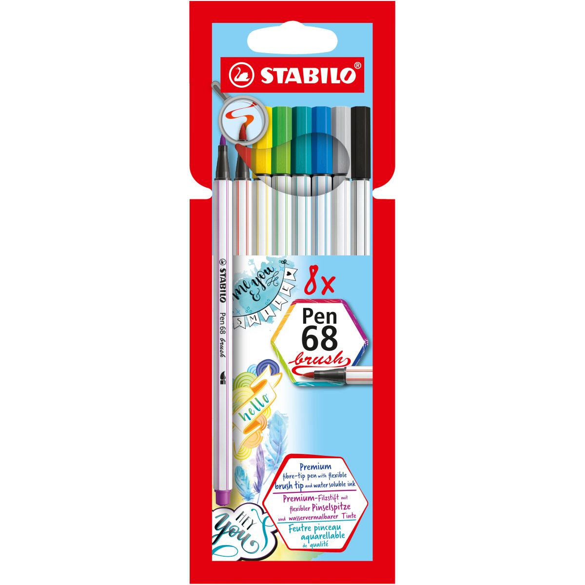 Flamaster Stabilo Pen 68 8 kol. (568/08-21)