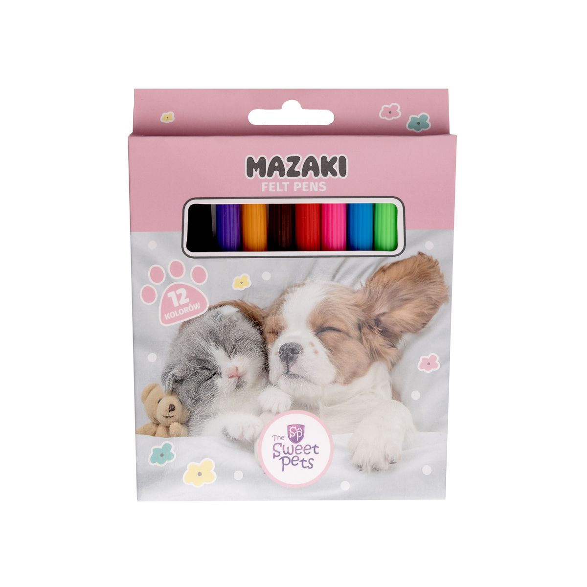 Flamaster Beniamin The Sweet Pets 12 kol. (2310)