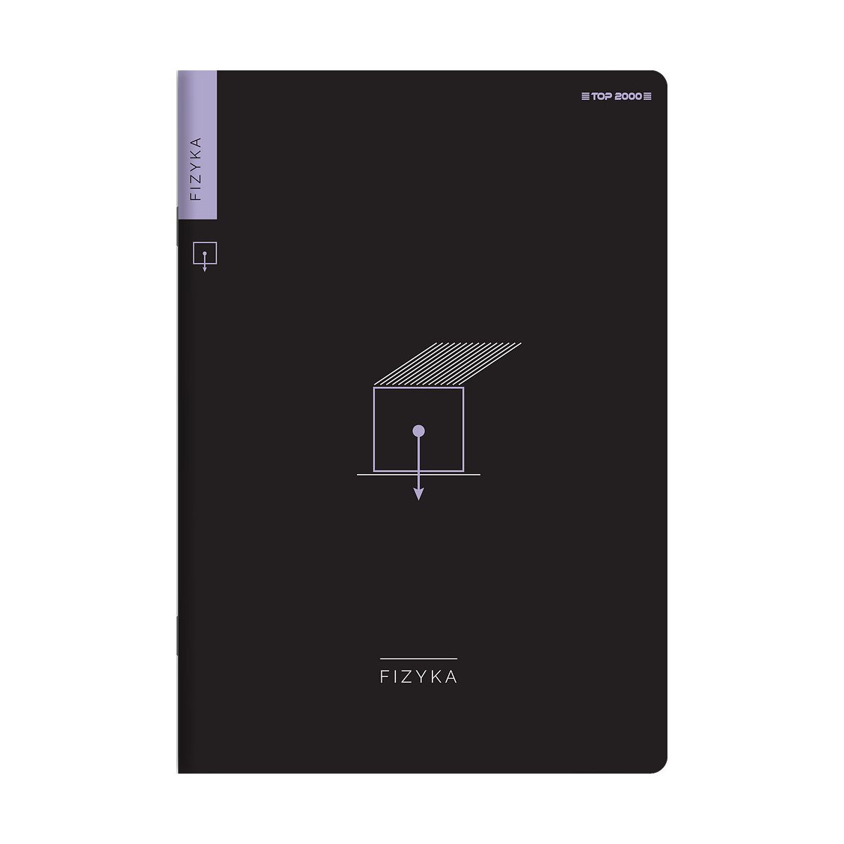 Zeszyt fizyka A5 60k. 70g krata Top 2000 (400181527)