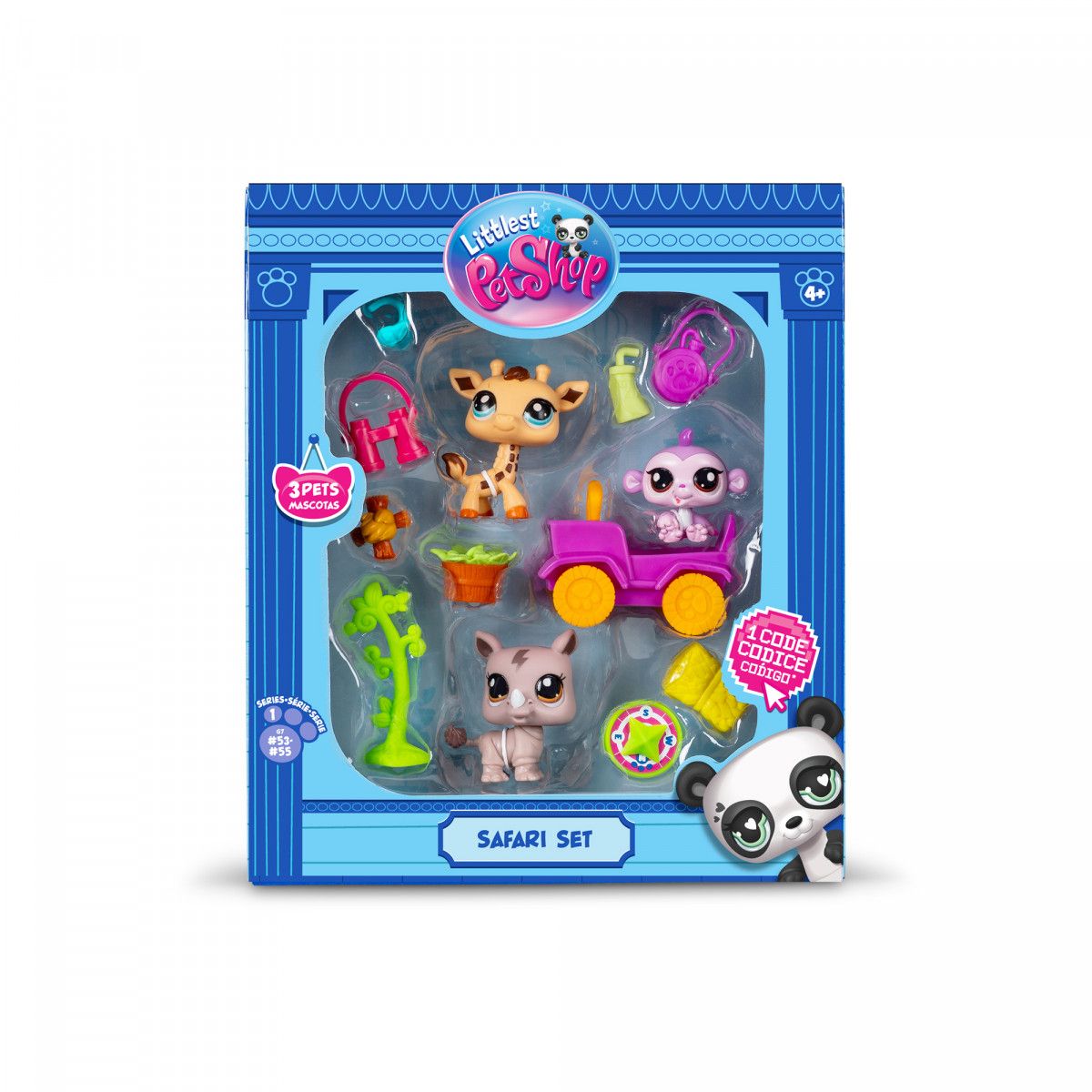 Figurka Tm Toys Zestaw Littlest Pet Shop Safari (LPS00524)