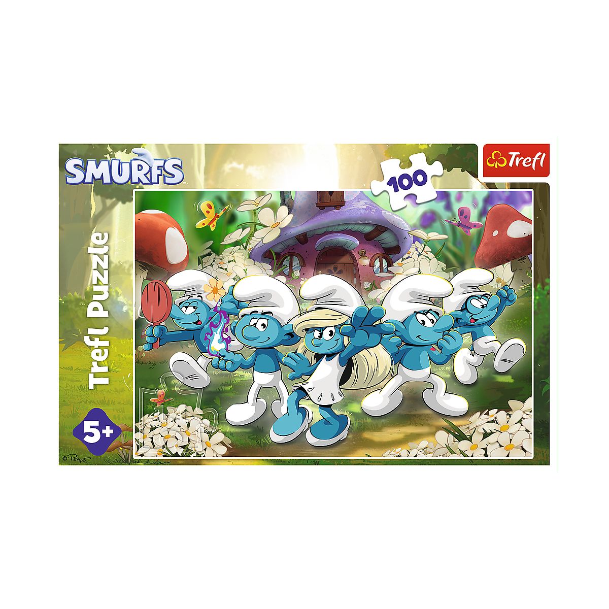 Puzzle Smerfy 100 el. Trefl (16487)
