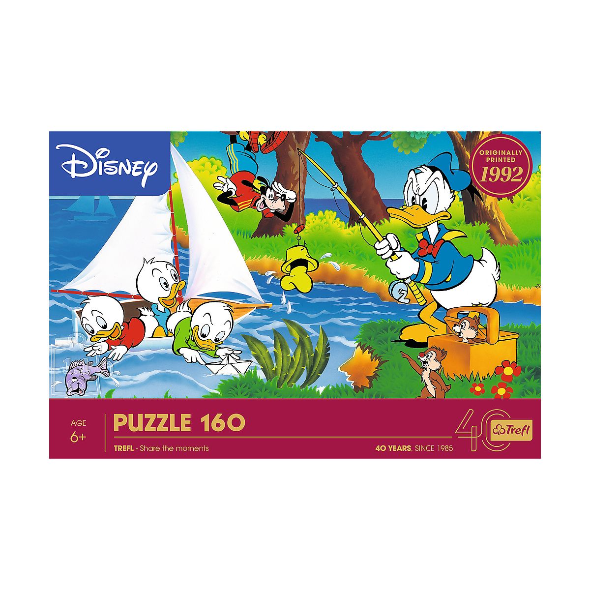 Puzzle Przygoda nad jeziorem 160 el. Trefl (40053)