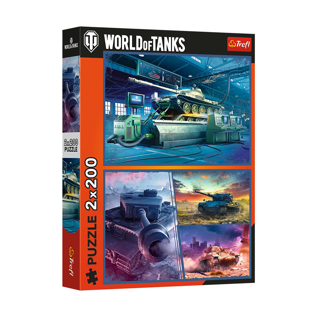 Puzzle World Of Tanks Pancerna misja 2x200 el. Trefl (13346)