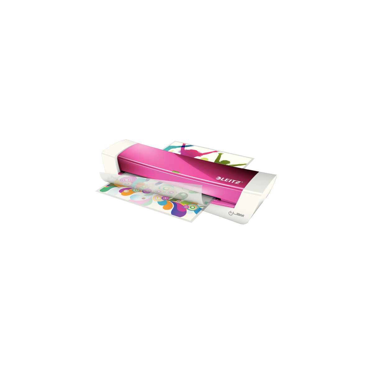 Laminator Leitz iLam Home Office A4 różowy (73680023)