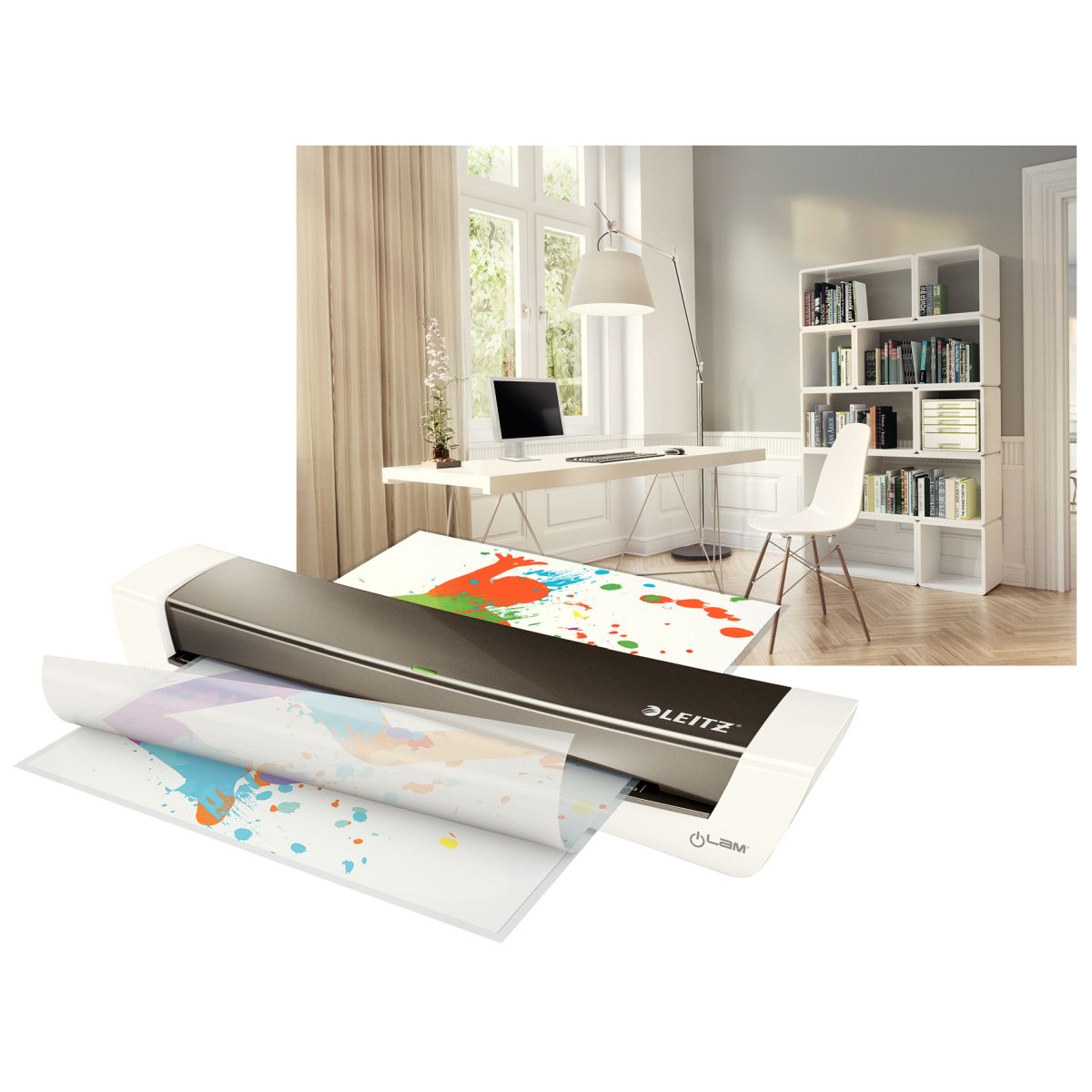 Laminator Leitz iLAM Home Office A3 szary (74400089)