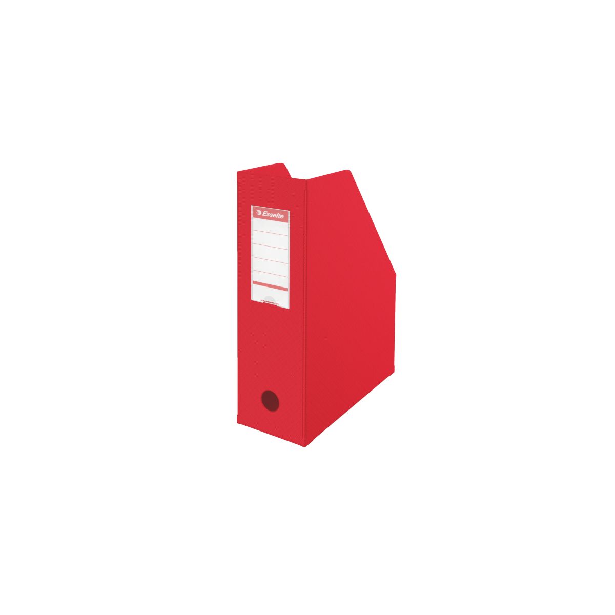 Pojemnik na dokumenty pionowy Esselte A4 czerwony PVC PCW (56073)