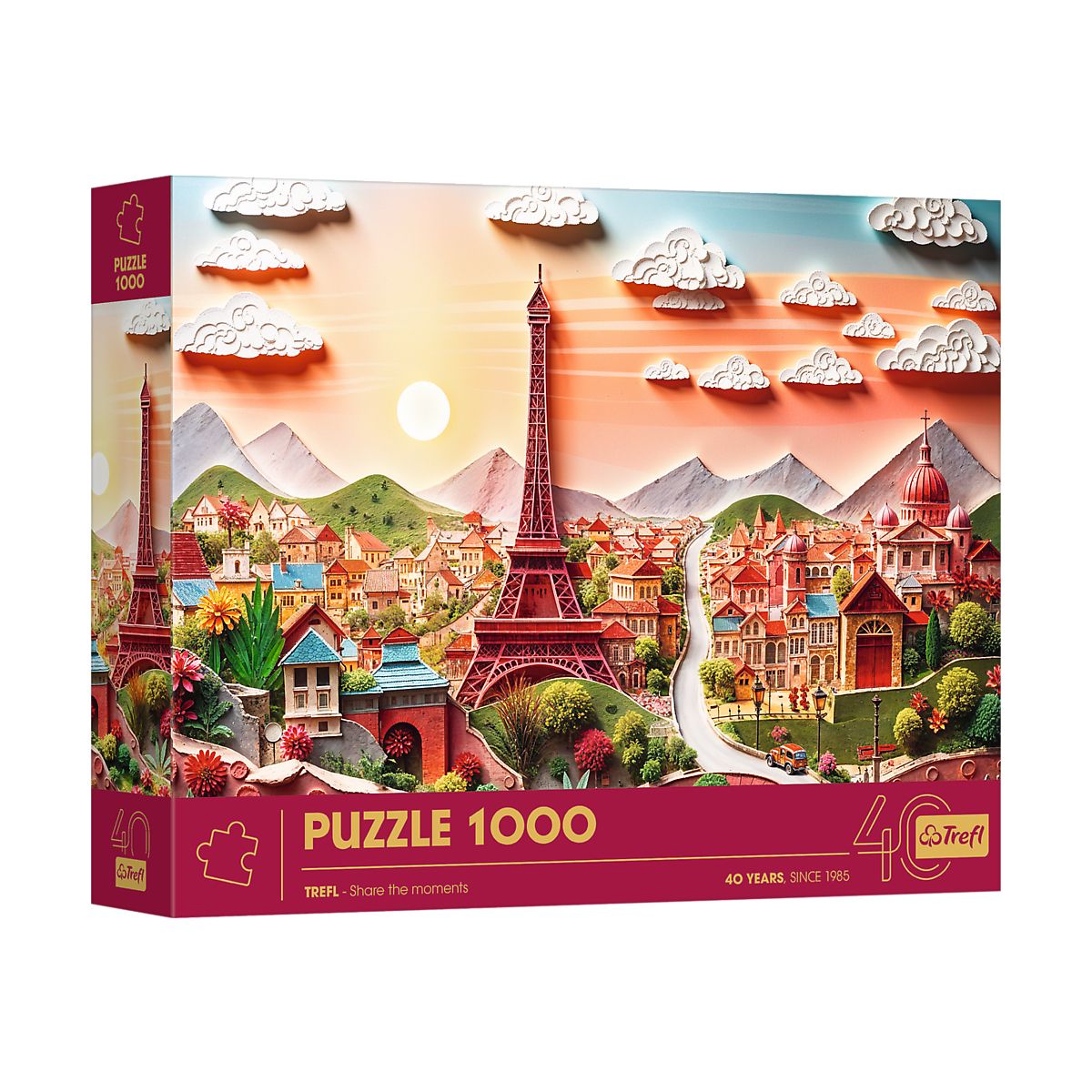 Puzzle Jubileuszowe Paryż 1000 el. Trefl (40044)