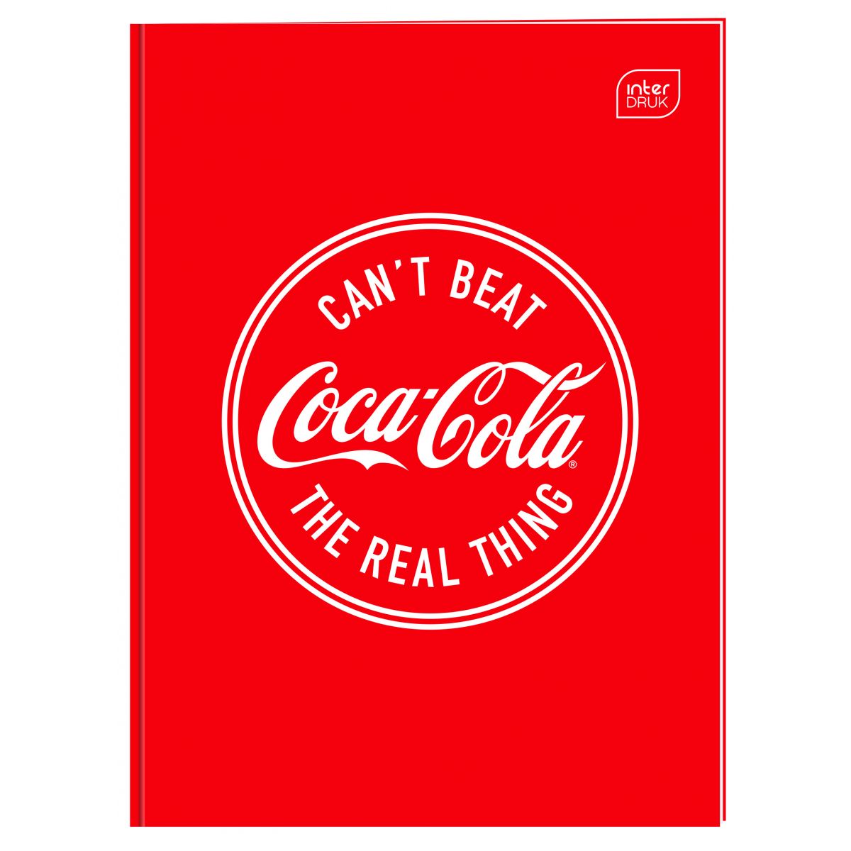 Zeszyt HYBRID COCA COLA A4 60k. 70g krata Interdruk