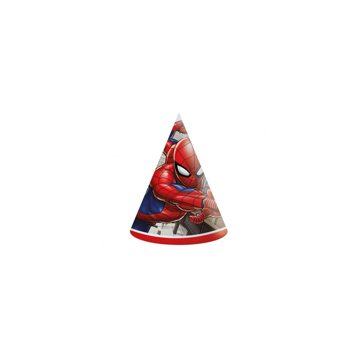 Czapka party Godan Spiderman mix papier (93952)