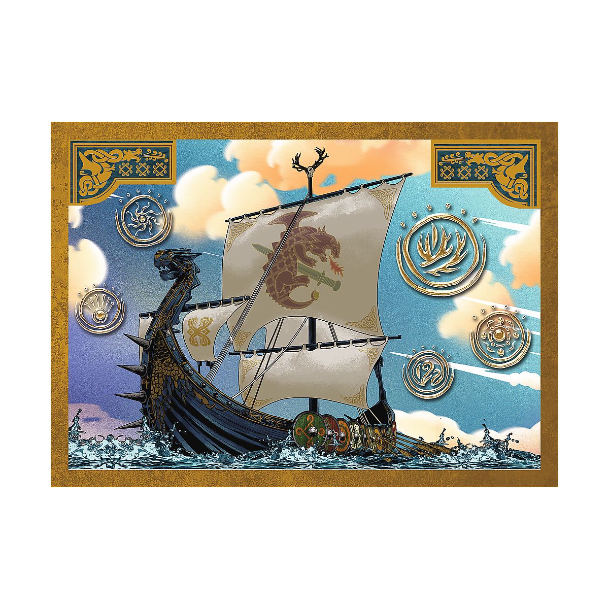 Puzzle Jak Wytresowac Smoka Podróże 4w1 el. Trefl (34678)