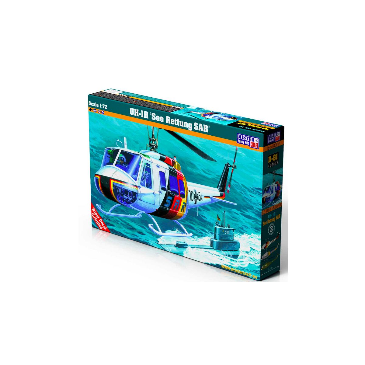 Model do sklejania Olymp Aircraft UH-1H See Rettung SAR (D-81)