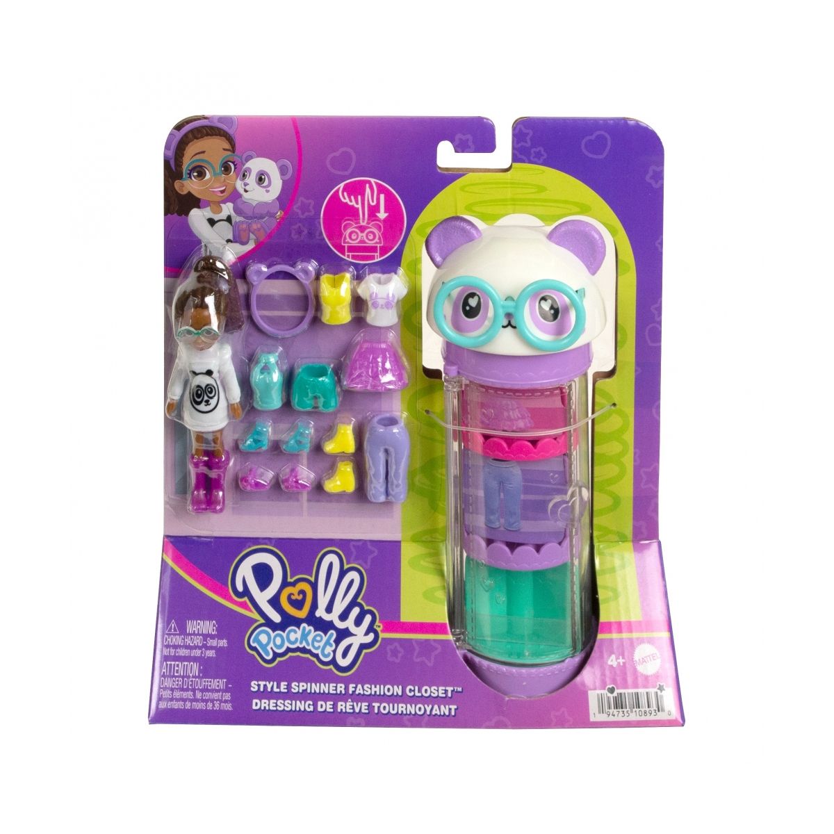 Figurka Polly Pocket karuzelka stylu Mattel (HKW04)