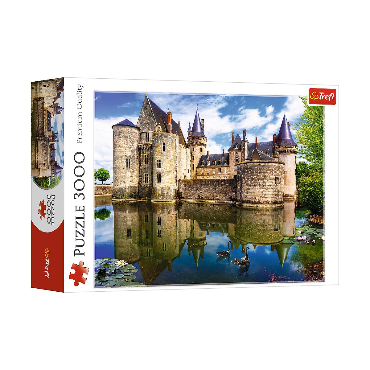 Puzzle Trefl Zamek w Sully-sur-Loire, Francja 3000 el. (33075)