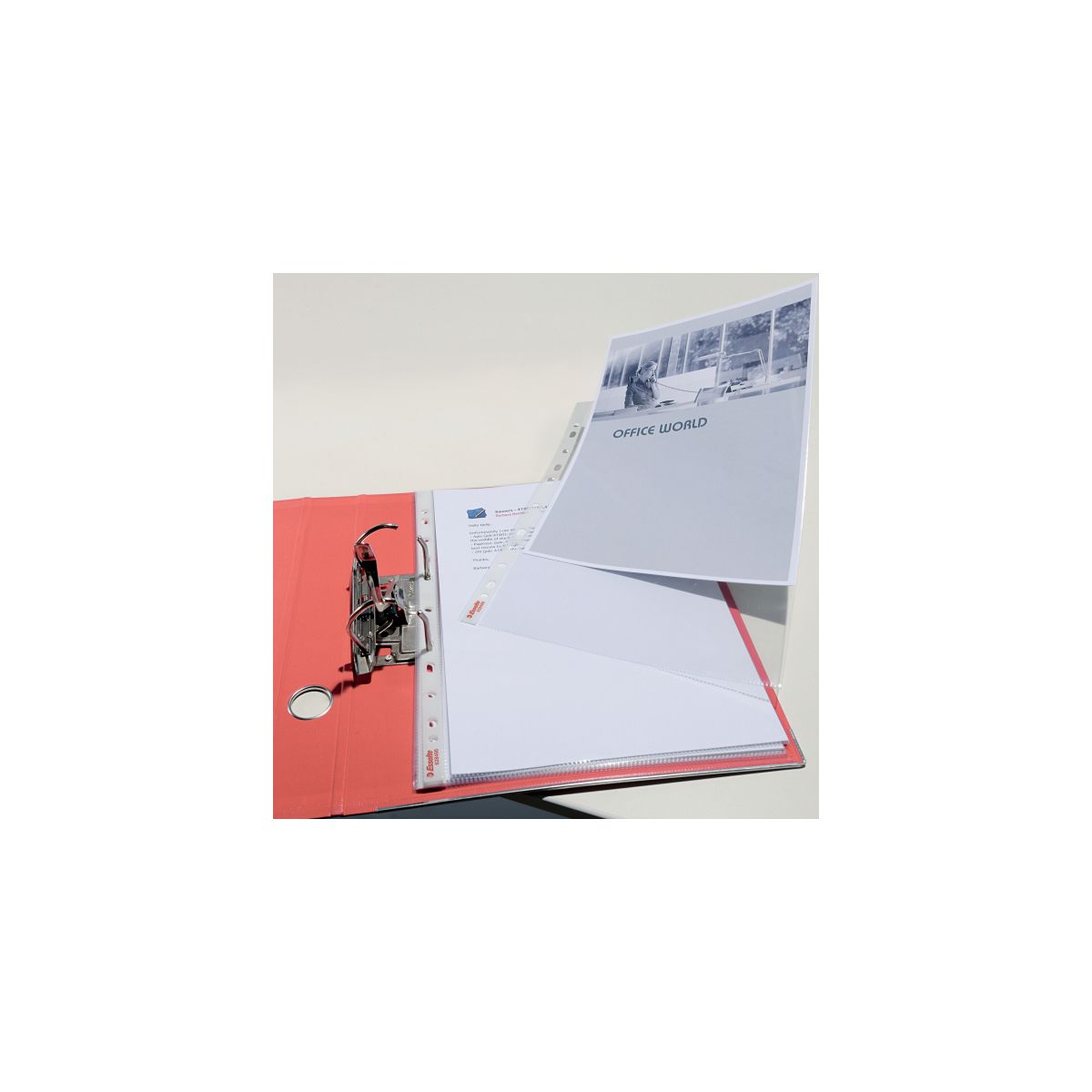 Segregator dźwigniowy No.1 Colour Breeze A4 75mm zielony Esselte (626505)