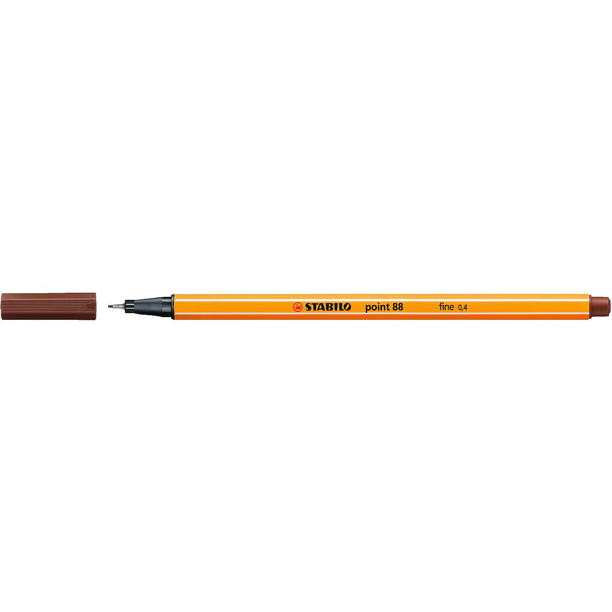 Cienkopis Stabilo brązowy 0,4mm 1kol. (88/45)