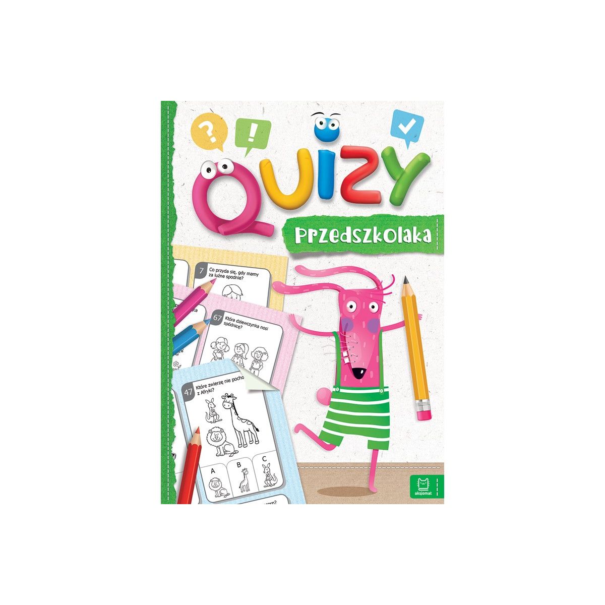 Książka dla dzieci QUIZY PRZEDSZKOLAKA.